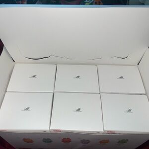Set of 6 original Labubus come with the Labubu secret.